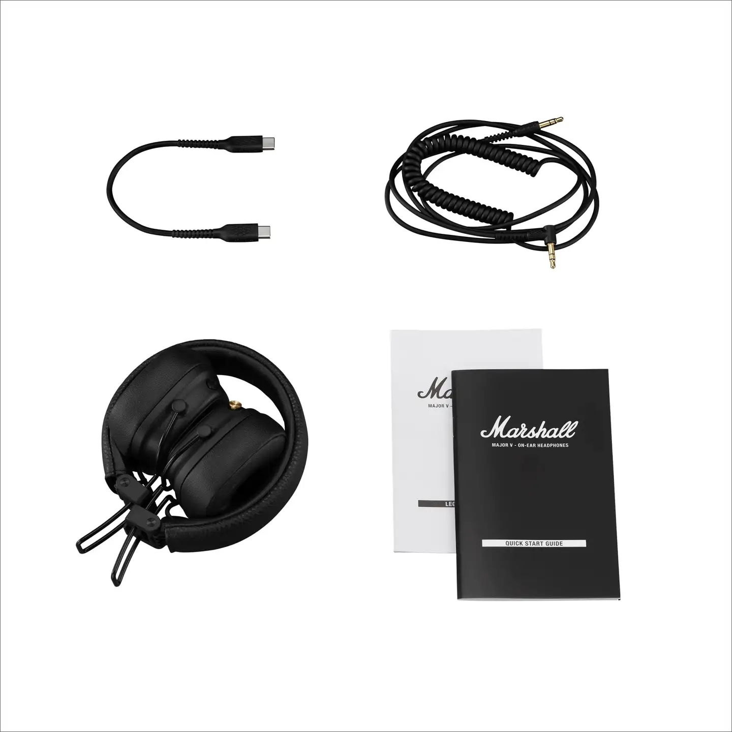 Marshall Bluetooth sankakuulokkeet Major V musta - 7