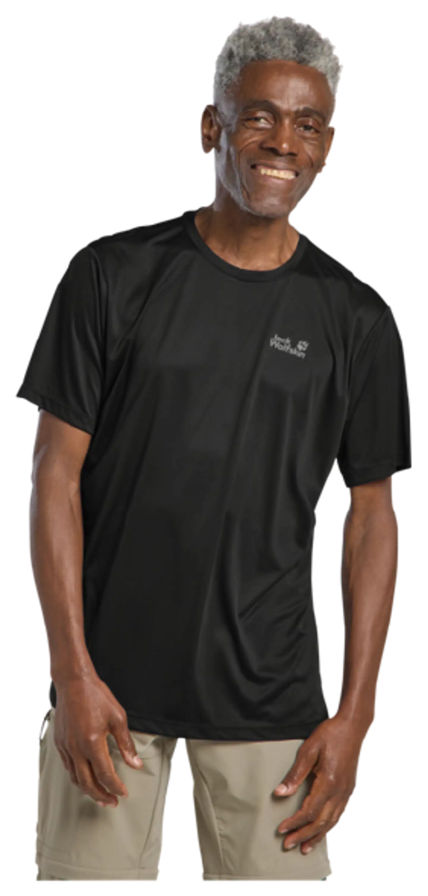 Jack Wolfskin miesten t-paita Tech - phantom - 4