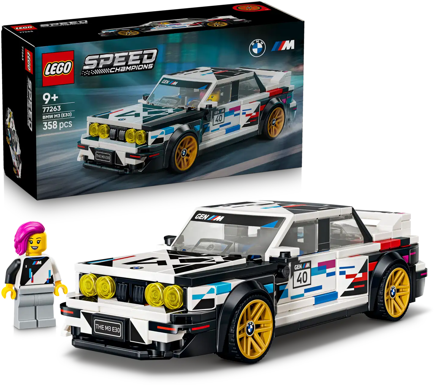 LEGO® Speed Champions 77263 BMW M3 (E30) - 1