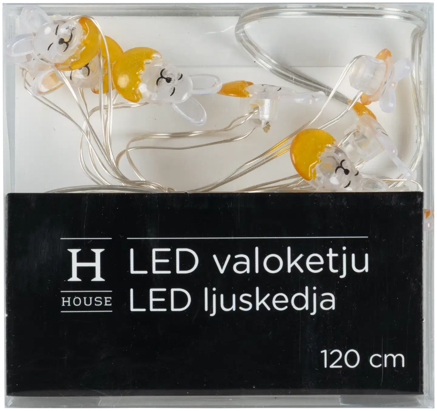 House pääsiäisen pupuköynnös valkoinen 10 LED