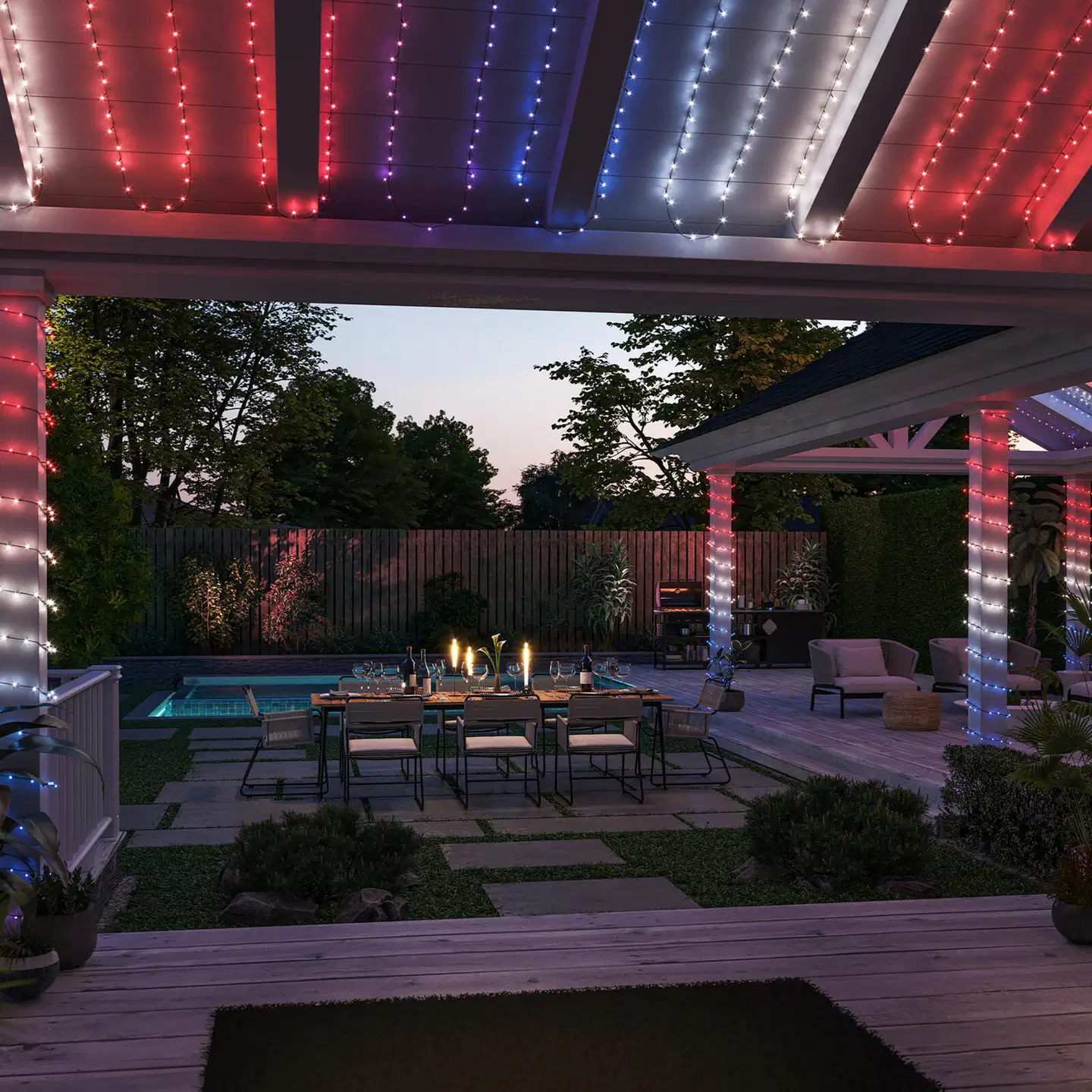Philips Hue Festavia valosarja 500 LEDiä sisä- ja ulkotiloihin - 3