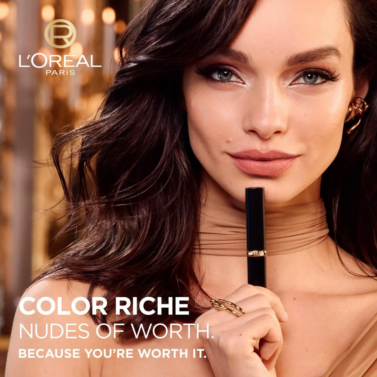 L'Oréal Paris Color Riche Intense Volume Matte 520 Le Nude Defiant huulipuna 1,8g - Worth It - 6