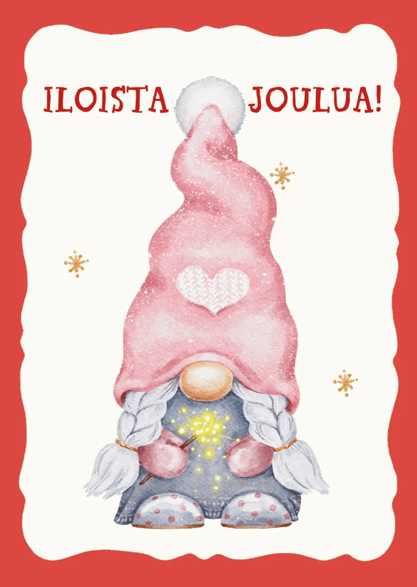 Joulukortti 1-osainen - 3