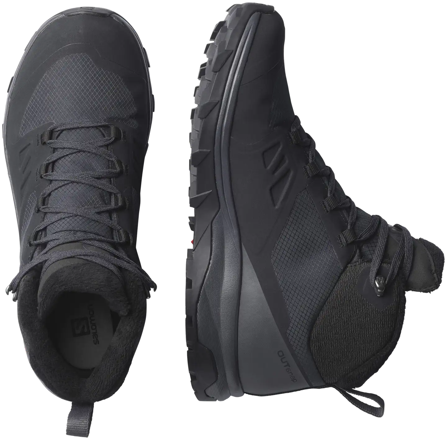 Salomon Outsnap CSWP W naisten ulkoilujalkine - Black/Ebony/Black - 8