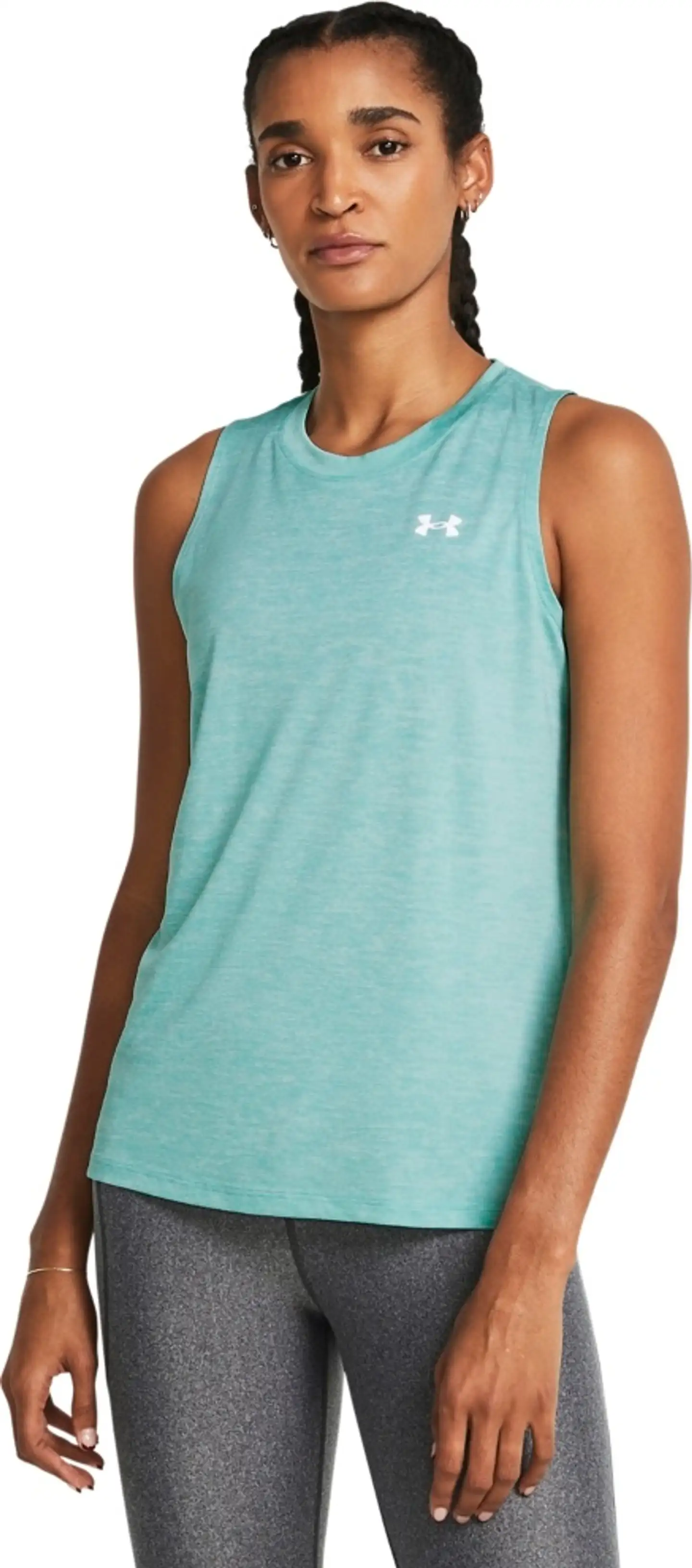 Under Armour naisten treenitoppi 1383656 - Radial turquoise - 3