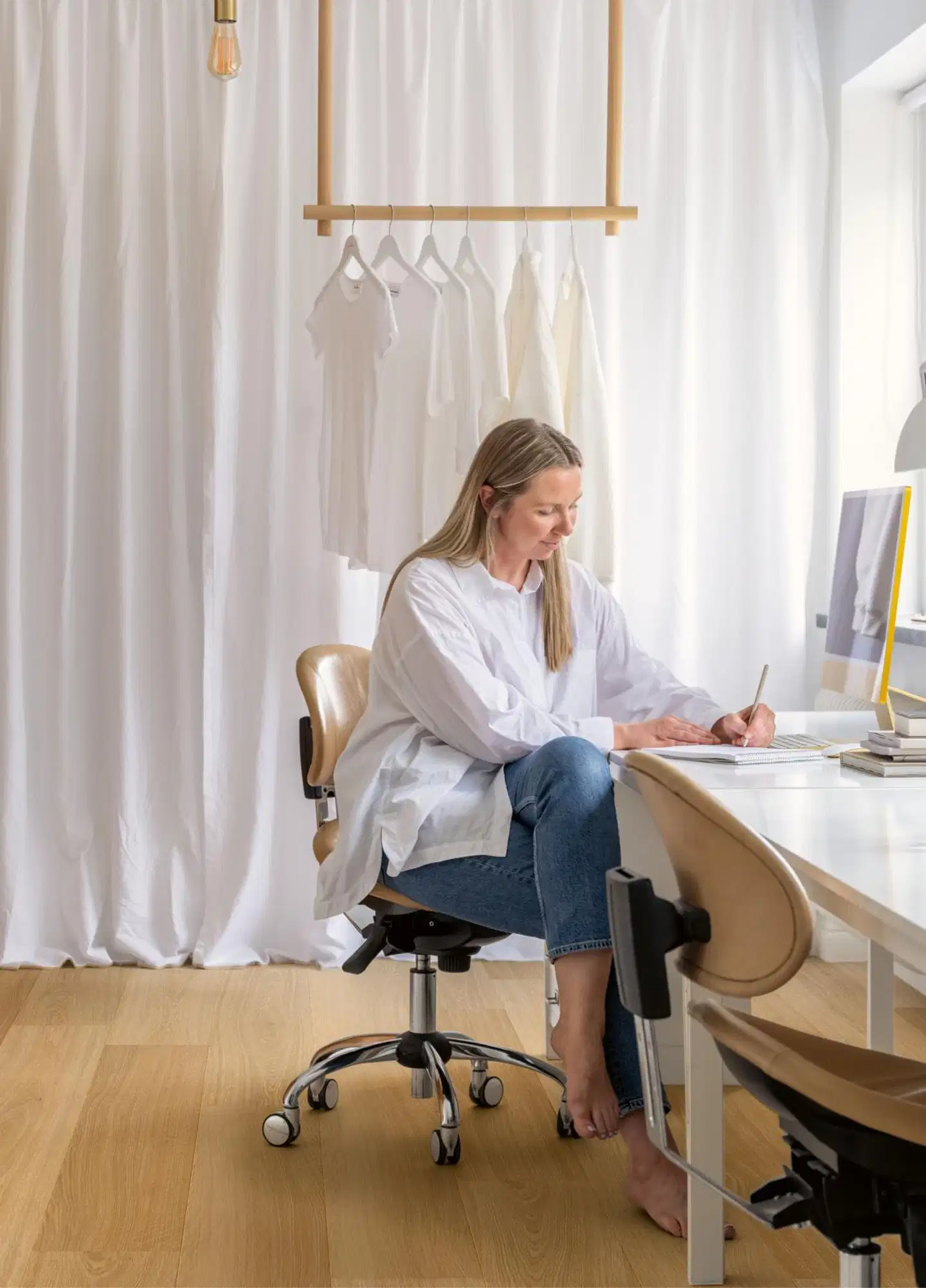 Pergo vinyylilankku Glomma Pad Pro Golden Meadow Oak - 5