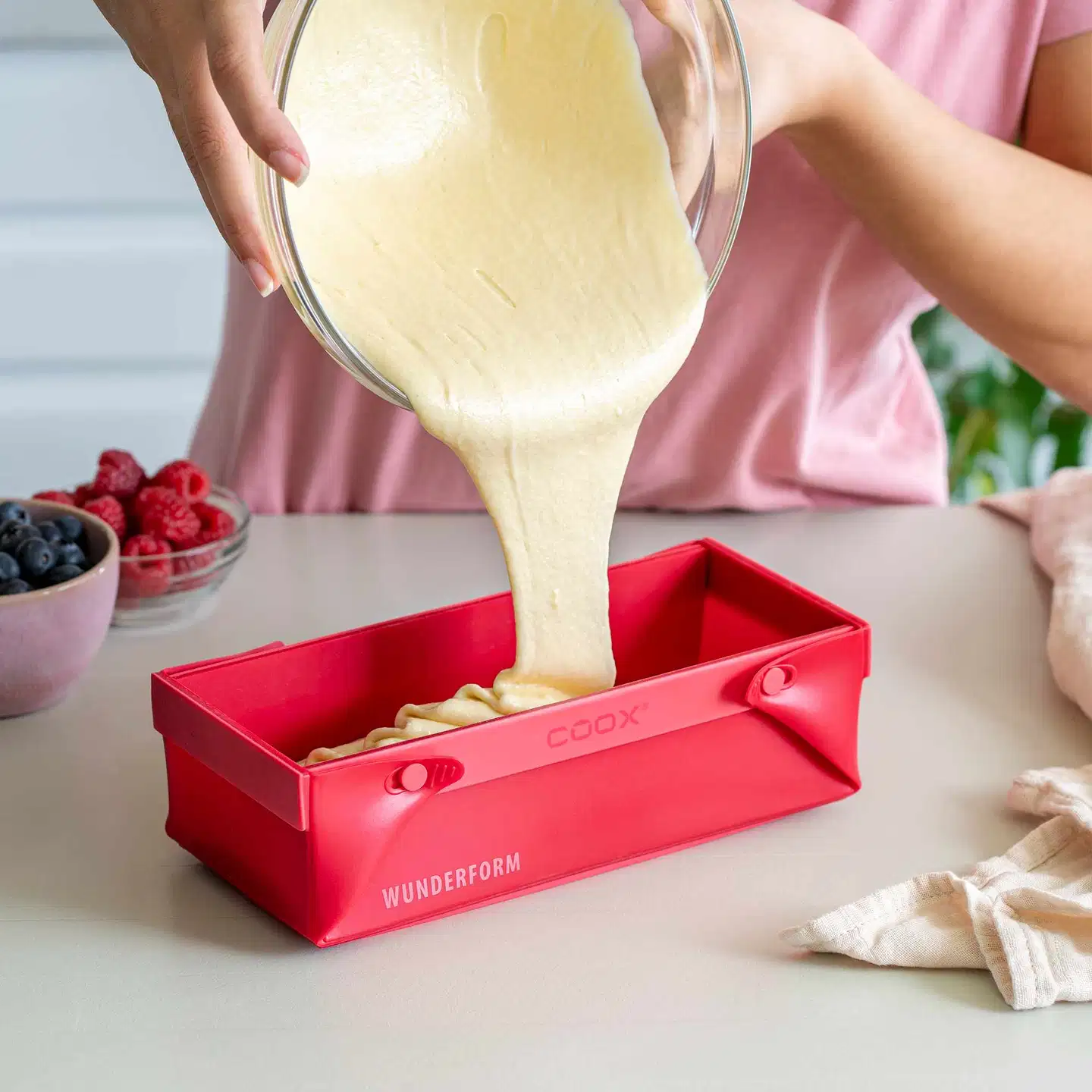 Heirol Leipävuoka 23 cm 1,5 L silikoni - 2