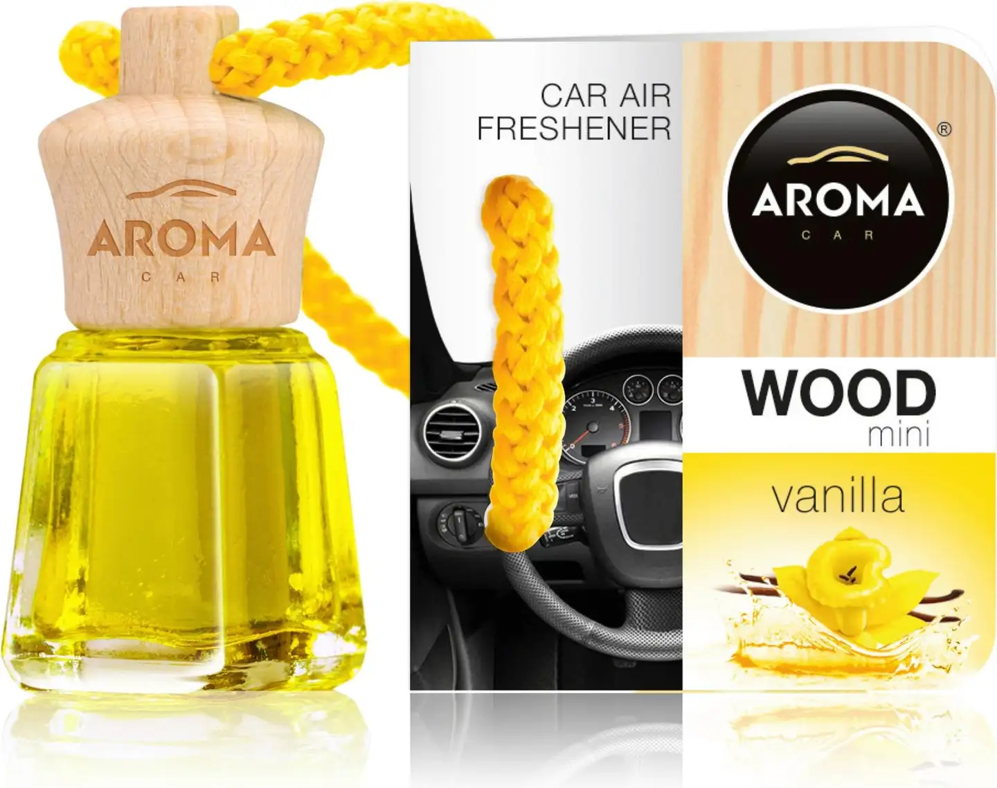 Aroma Ilmanraikastin Wood Vanilla