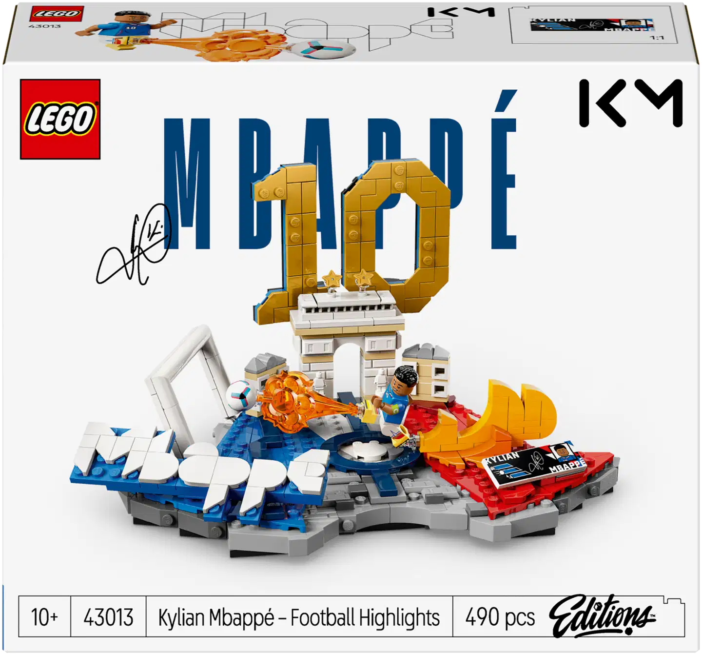 LEGO® Editions Football 43013 Kylian Mbappé – jalkapallon tähtihetket - 5