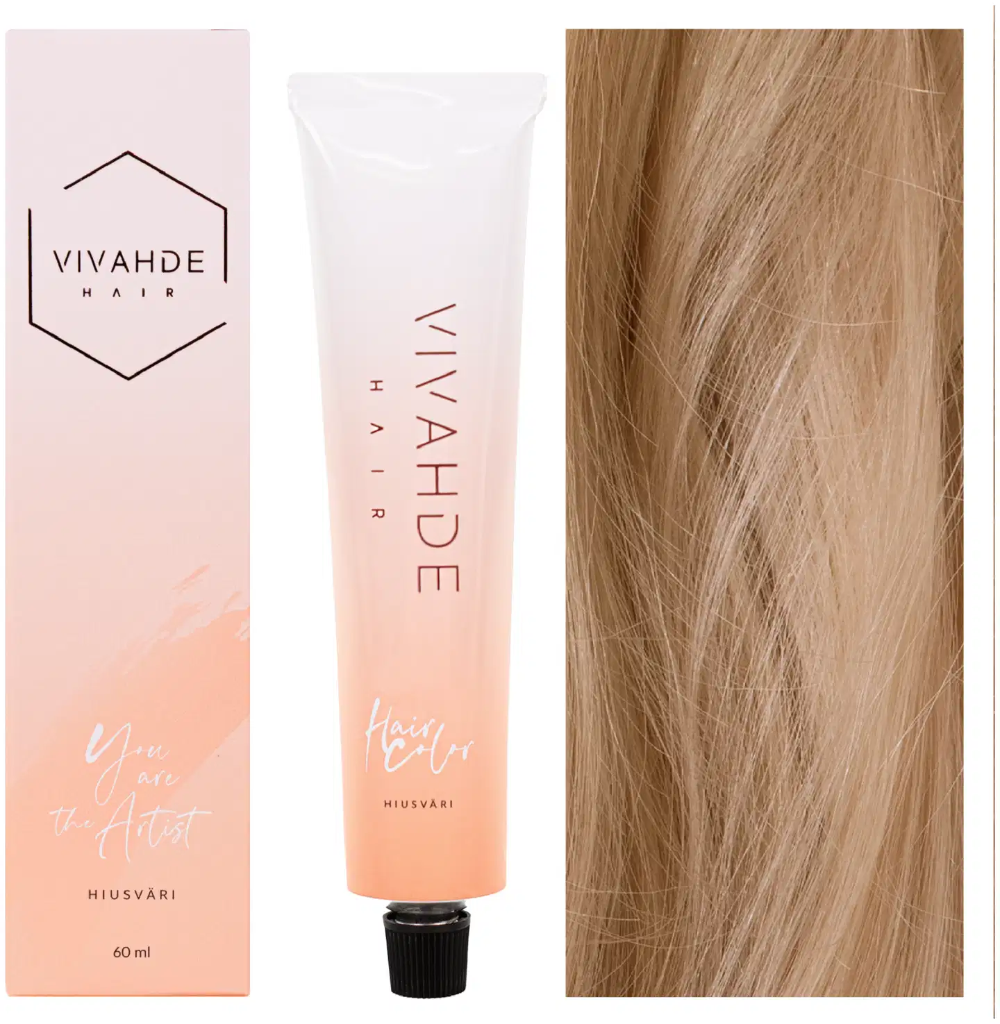 Vivahde Hair 10 G Kulta hiusväri  60 ml - 1