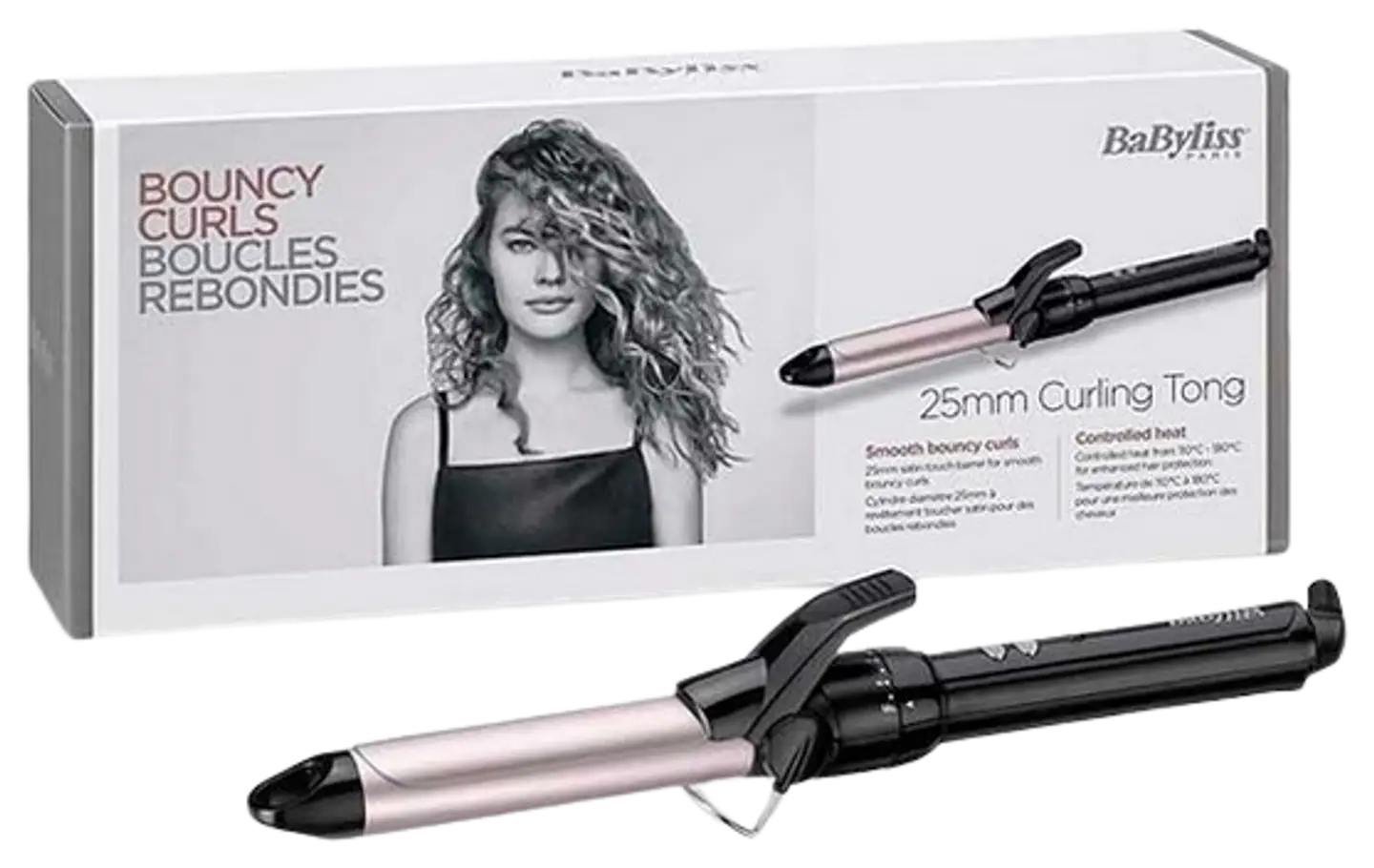 BaByliss kiharrin Curling Tong 25 mm