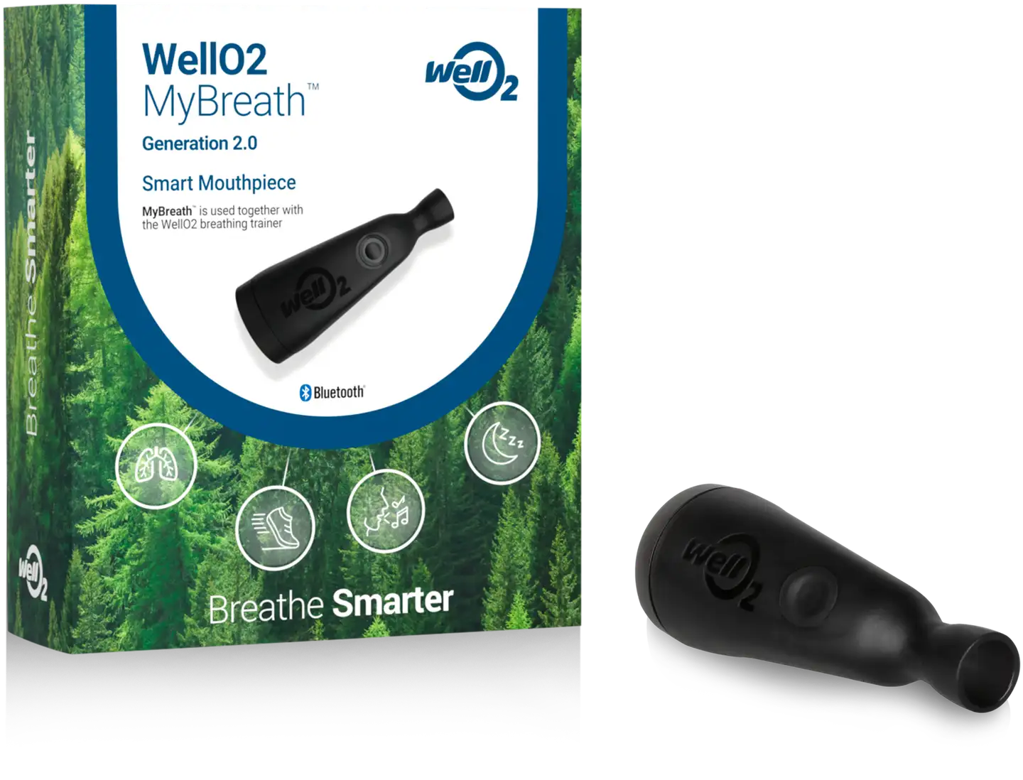 WellO2 MyBreath Gen 2.0 älysuukappale - 1