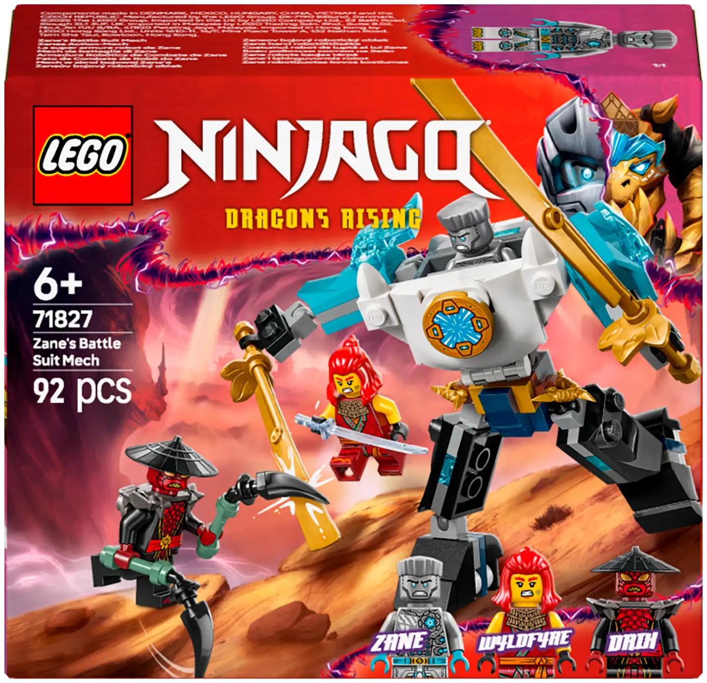 LEGO® Ninjago 71827 Zanen taistelupukurobotti - 2