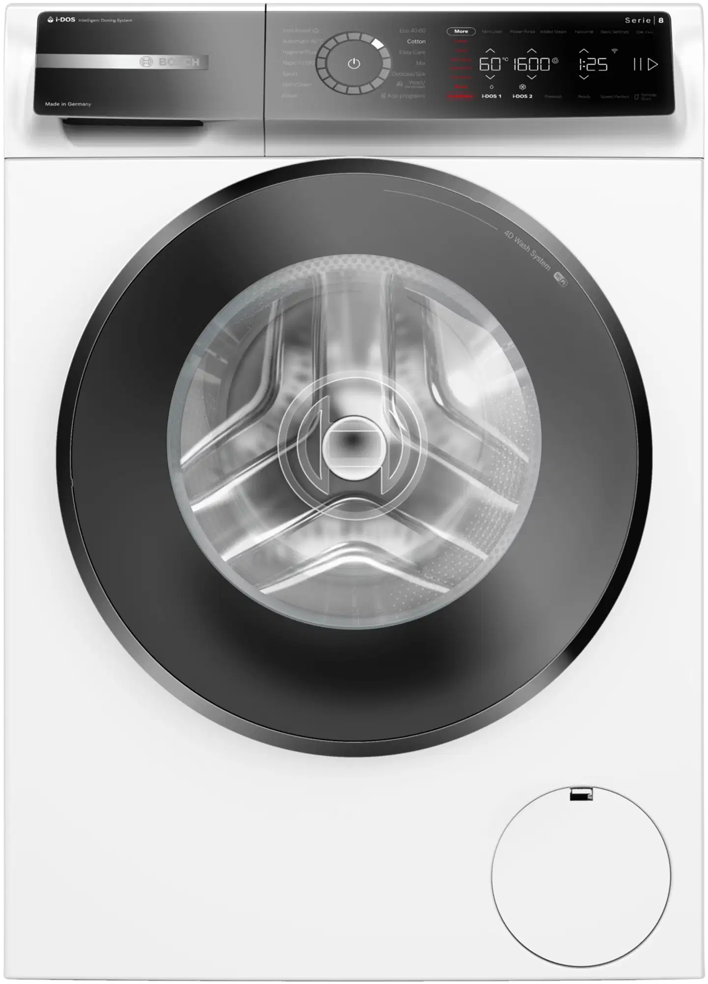Bosch Serie 8 pyykinpesukone 11 kg maks. 1600 kierr./min - 1