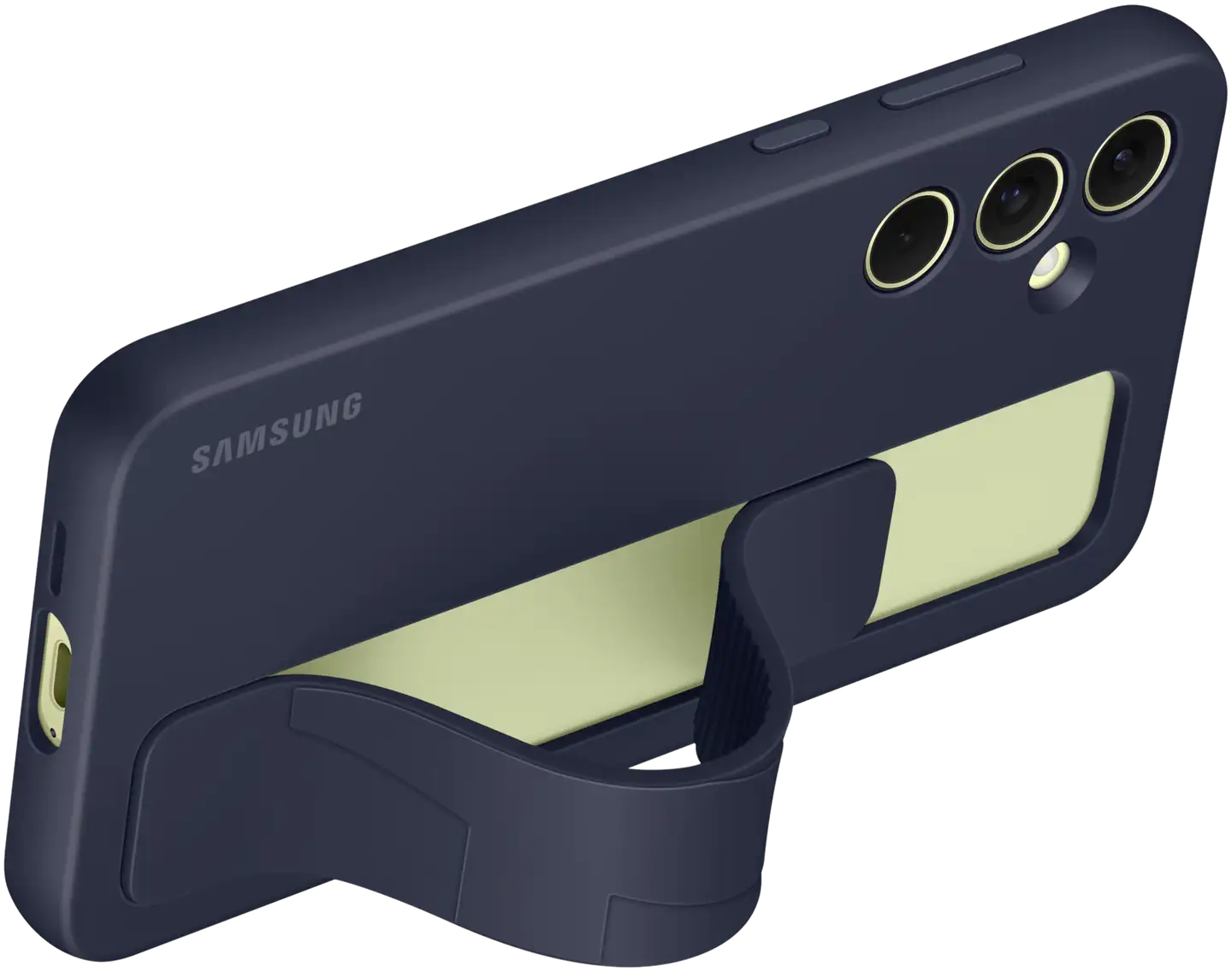 Samsung Galaxy A55 standing grip case suojakotelo sinimusta - 4