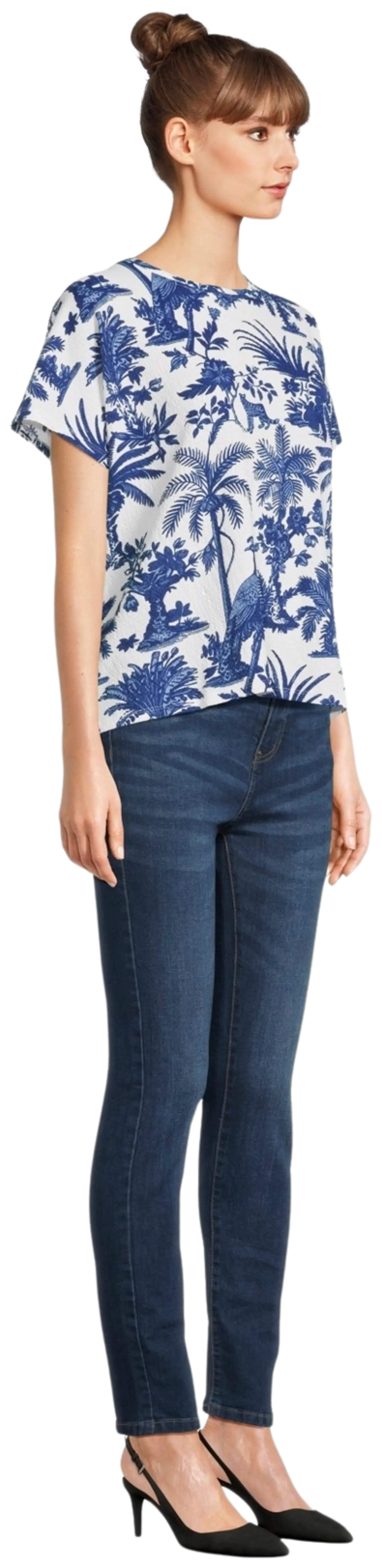 House naisten pusero 228H261725 - SININEN - 4