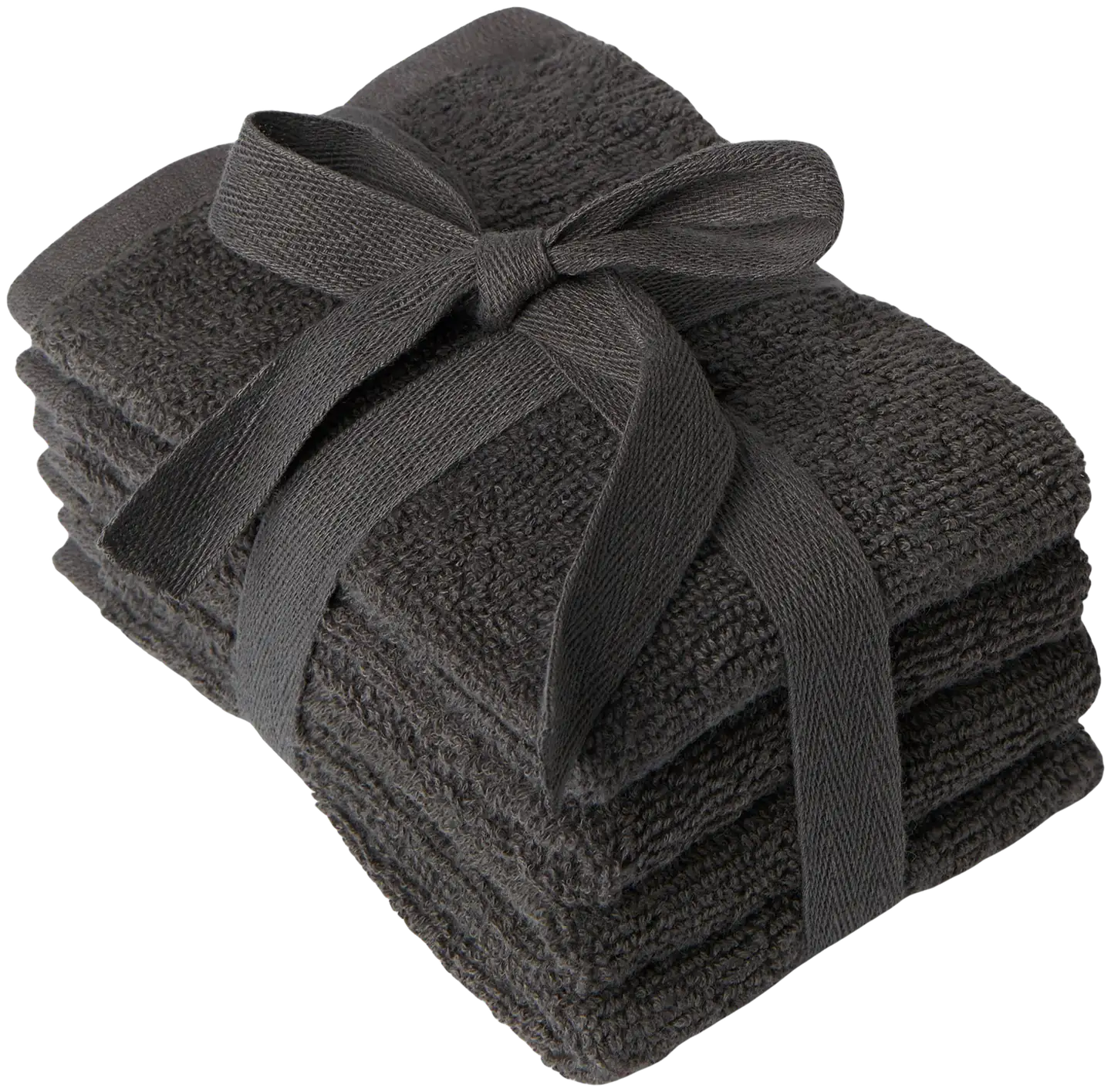 Åhléns Home Kasvopyyhe Stella  30 x 30 cm 4kpl/pkt, tummanharmaa