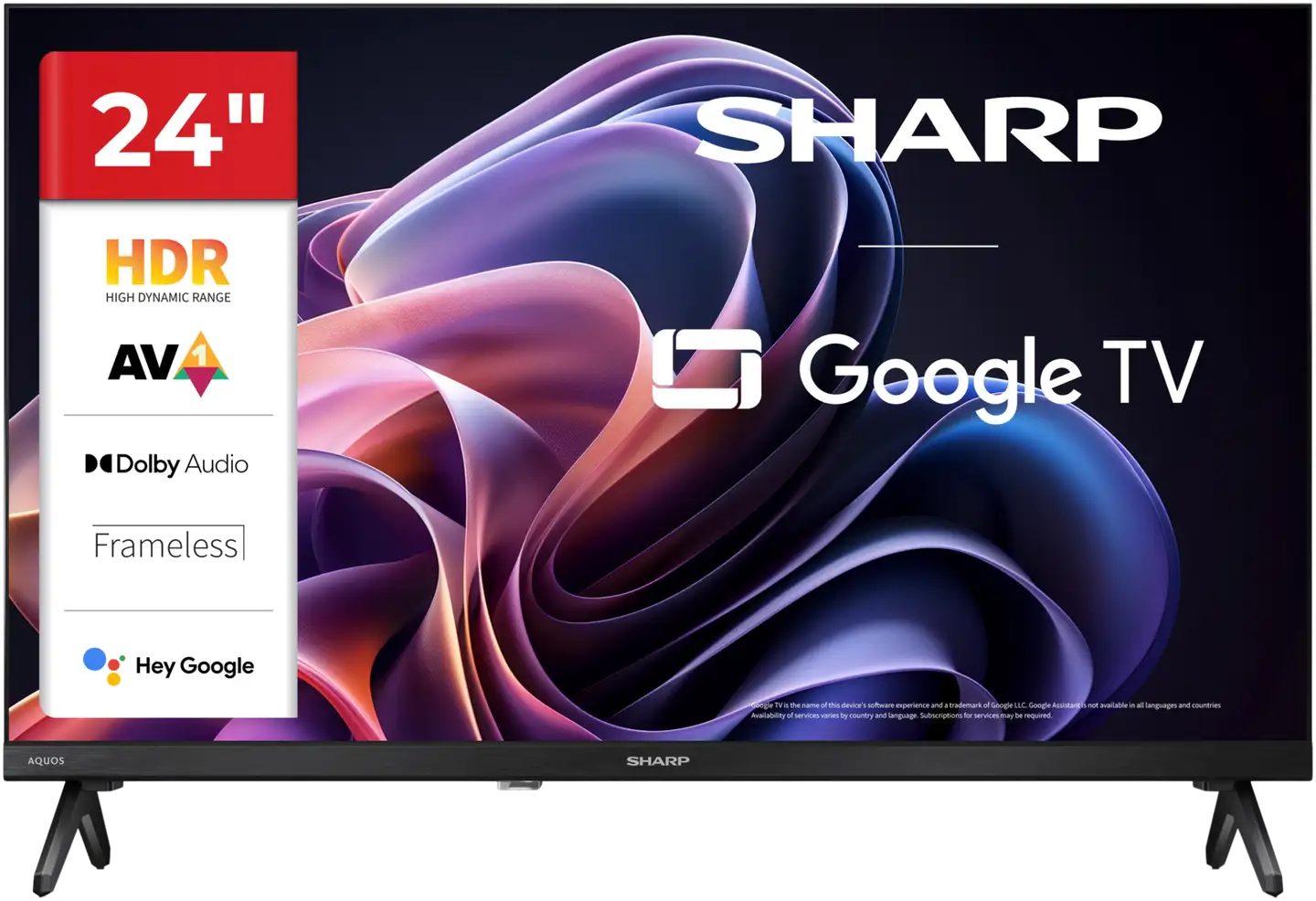 Sharp 24" HD Ready Google TV 24HF2265E - 1