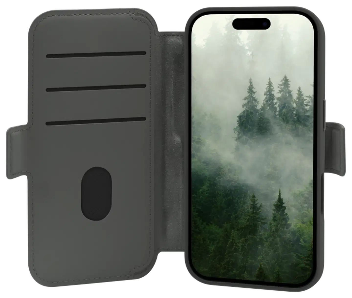 dbramante1928 suojakuori Lynge MS ICON iPhone 17 vihertävän harmaa - 2