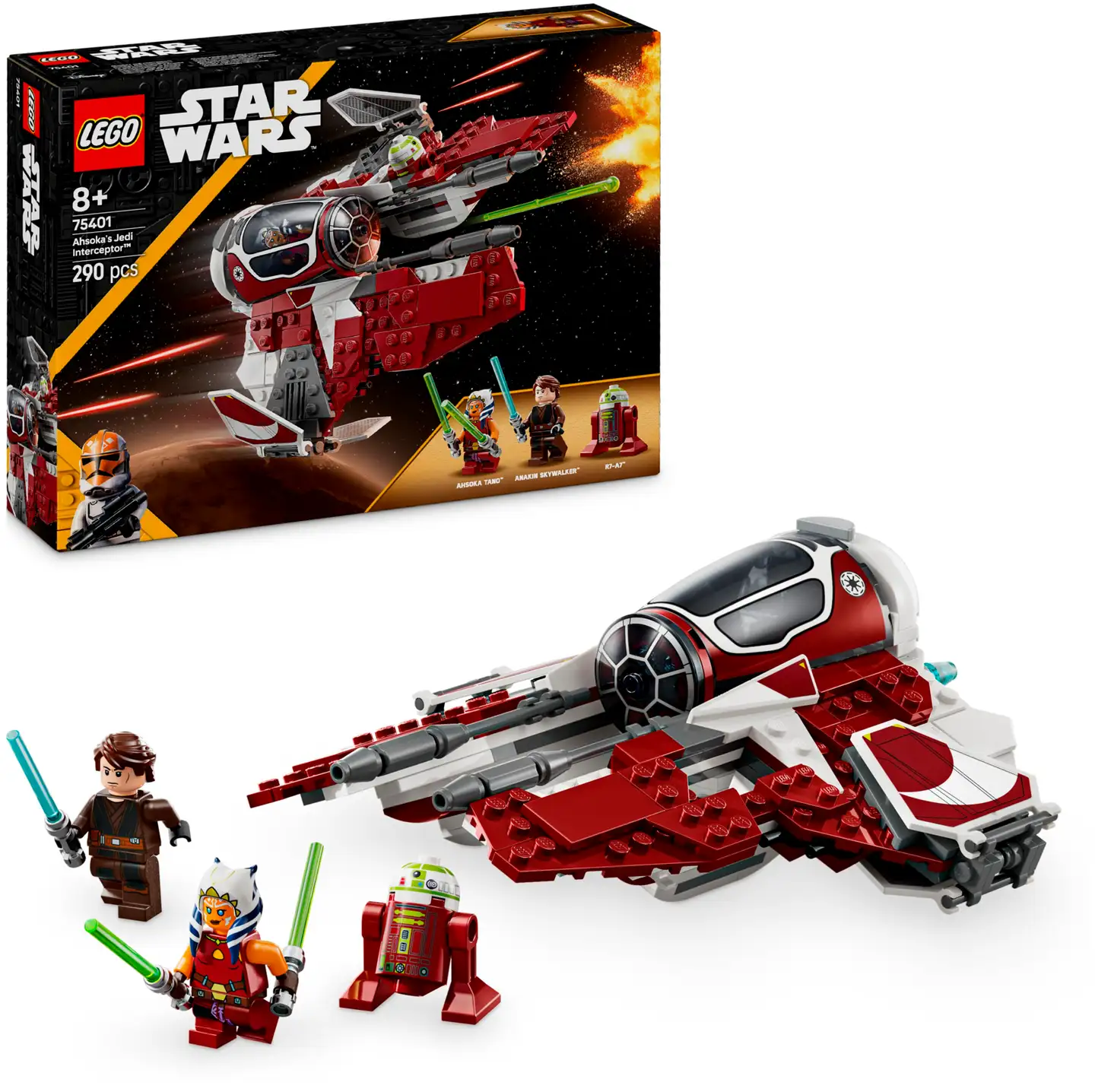 LEGO® Star Wars TM 75401 Ahsokan Jedi Interceptor™ - 1