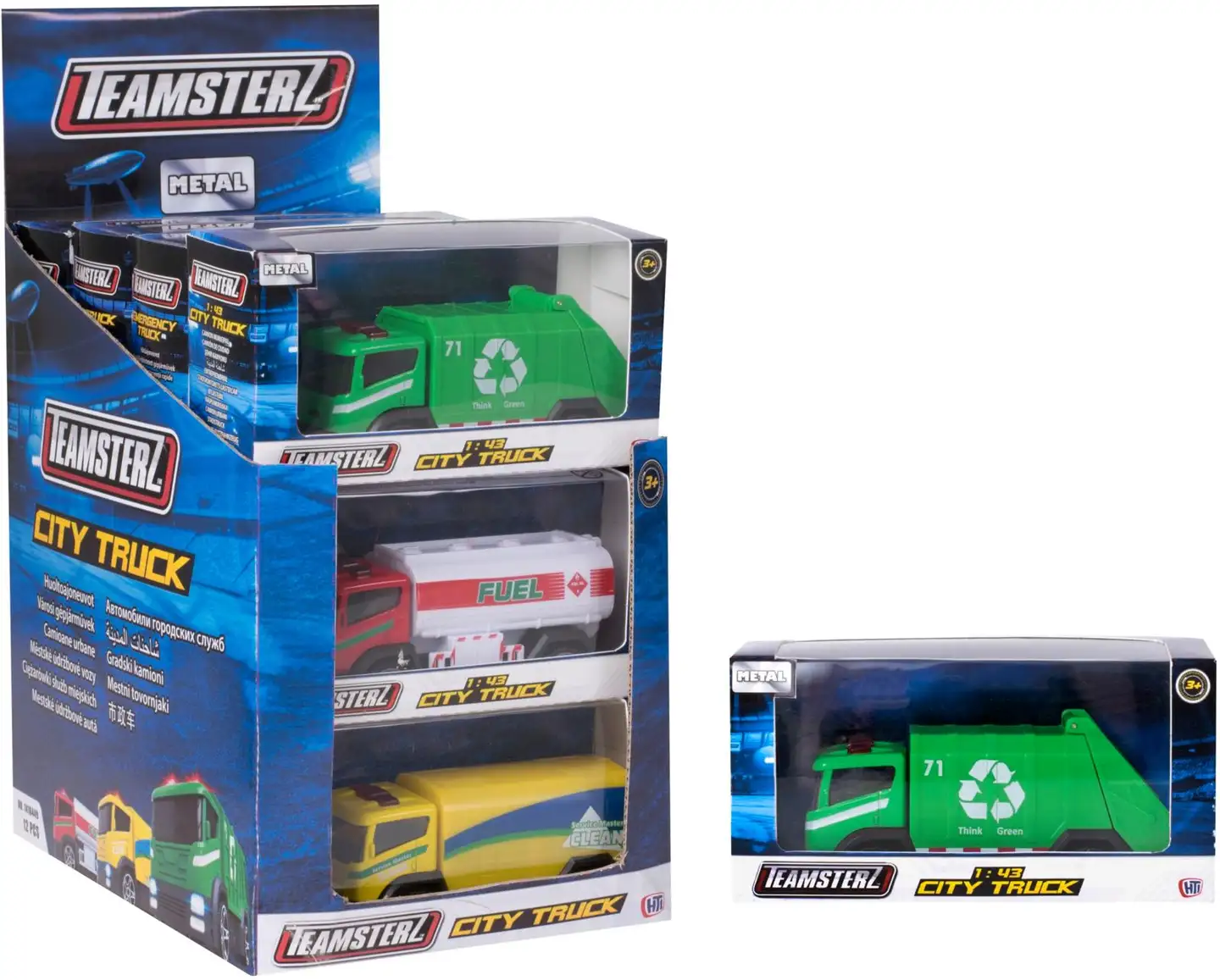 Teamsterz kuorma-auto City Trucks 4", erilaisia