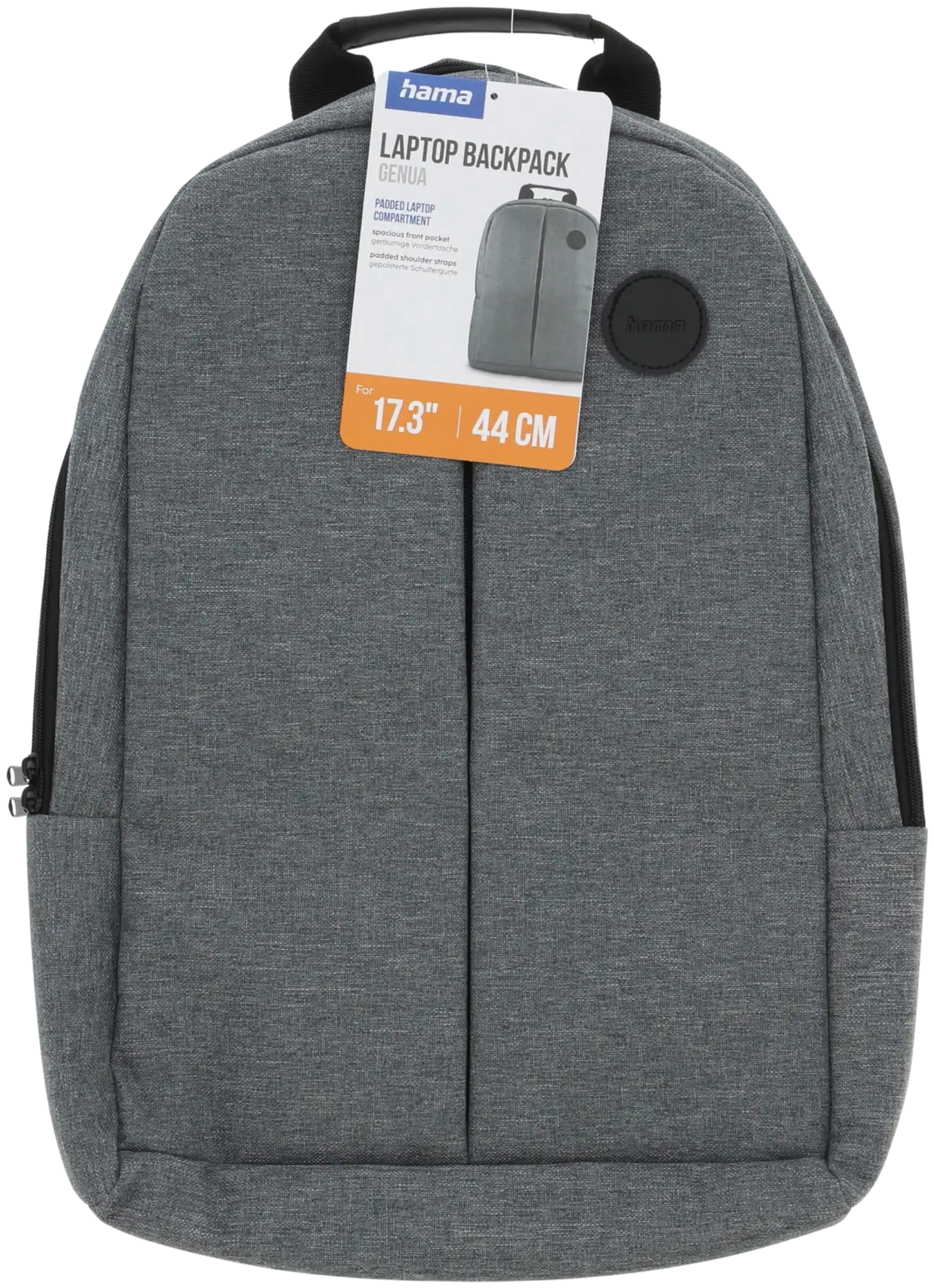 Hama Tietokonereppu, Genua, 17.3", harmaa - 3