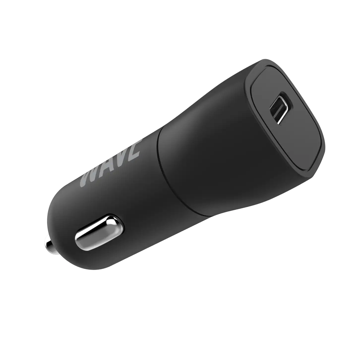 Wave Pikalataava Autolaturi, 1 x USB Type-C  (20W), Musta - 1