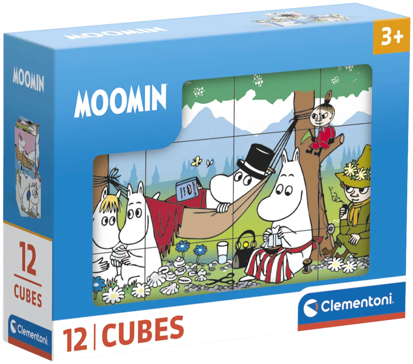 Clementoni Moomin -kuutiopalapeli