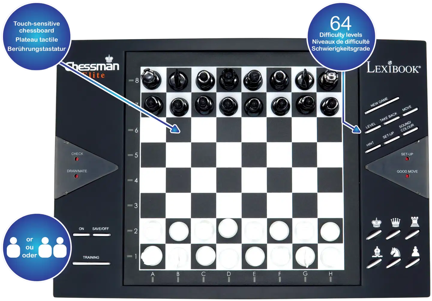 ChessMan® Elite elektroninen shakkipeli - 2