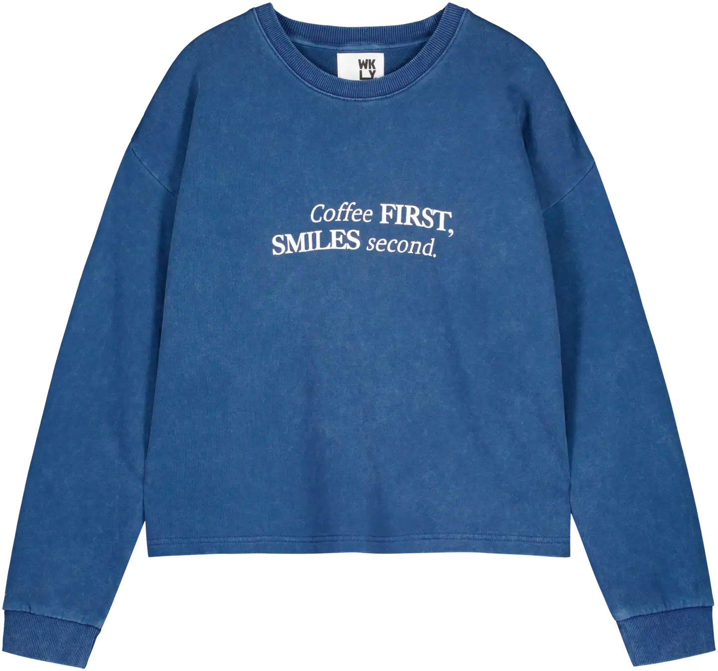 WKLY. naisten collegepusero 213W280150 - Navy acid - 1