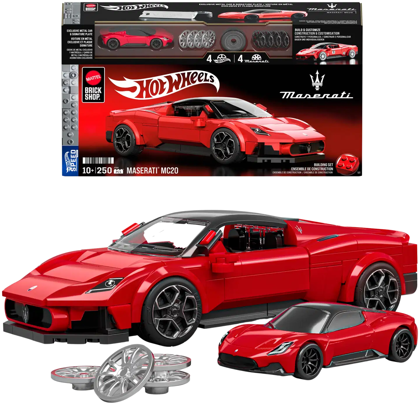 Hot Wheels Speed Series Maserati -Rakennussarja - 1