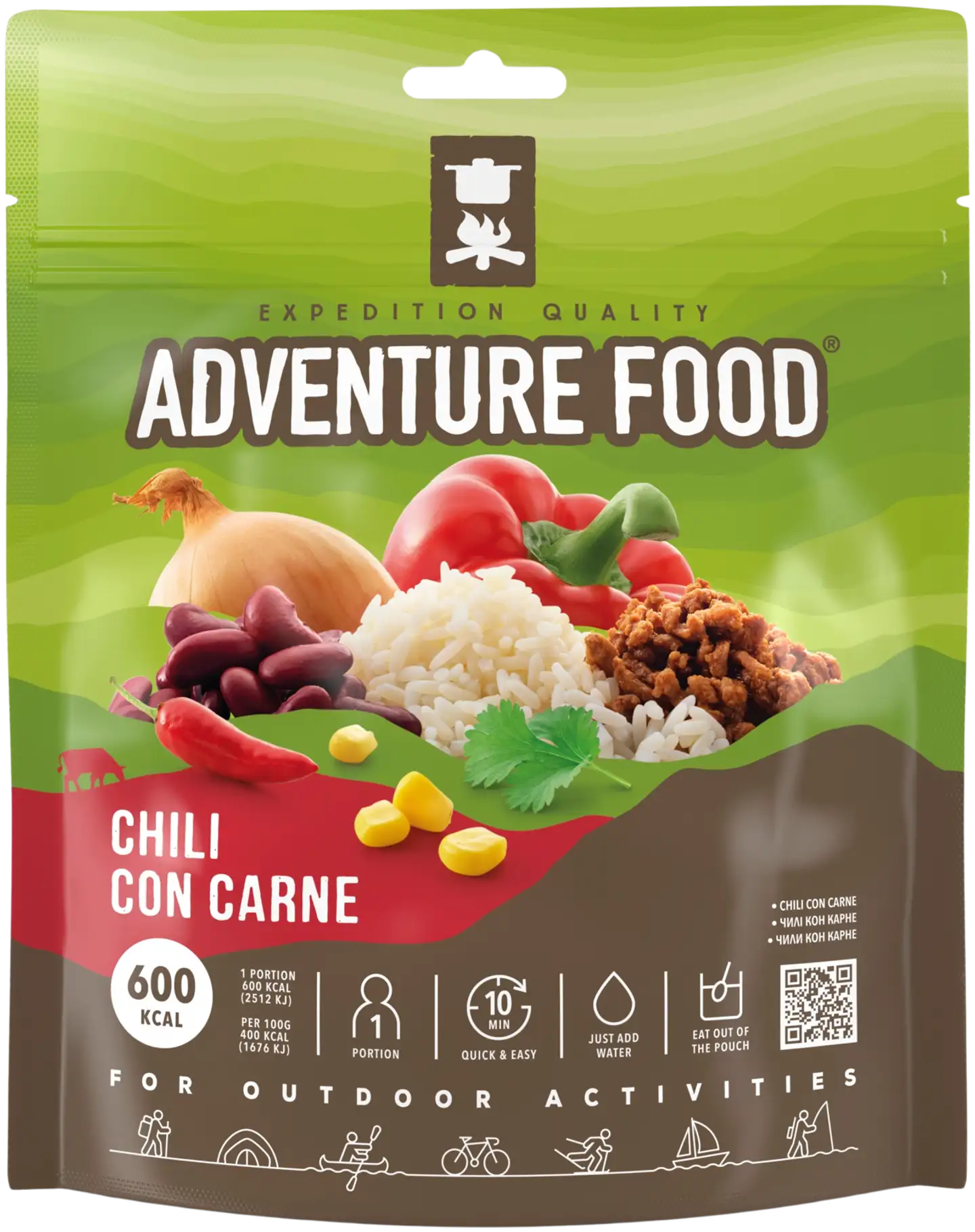 Adventure Food Chili con Carne, 600 kcal - 1