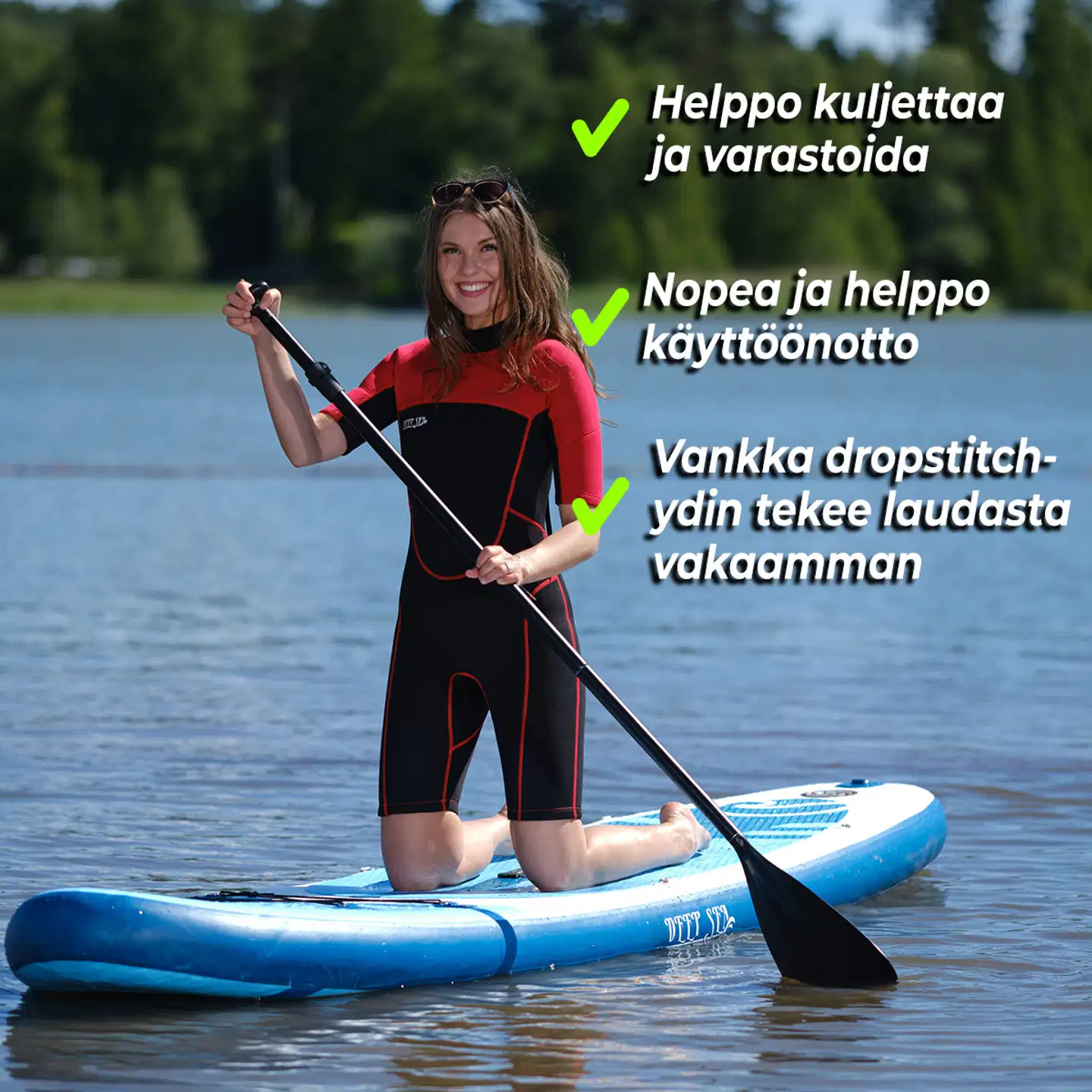 Deep Sea SUP-lautasetti Kayak Pro - 7