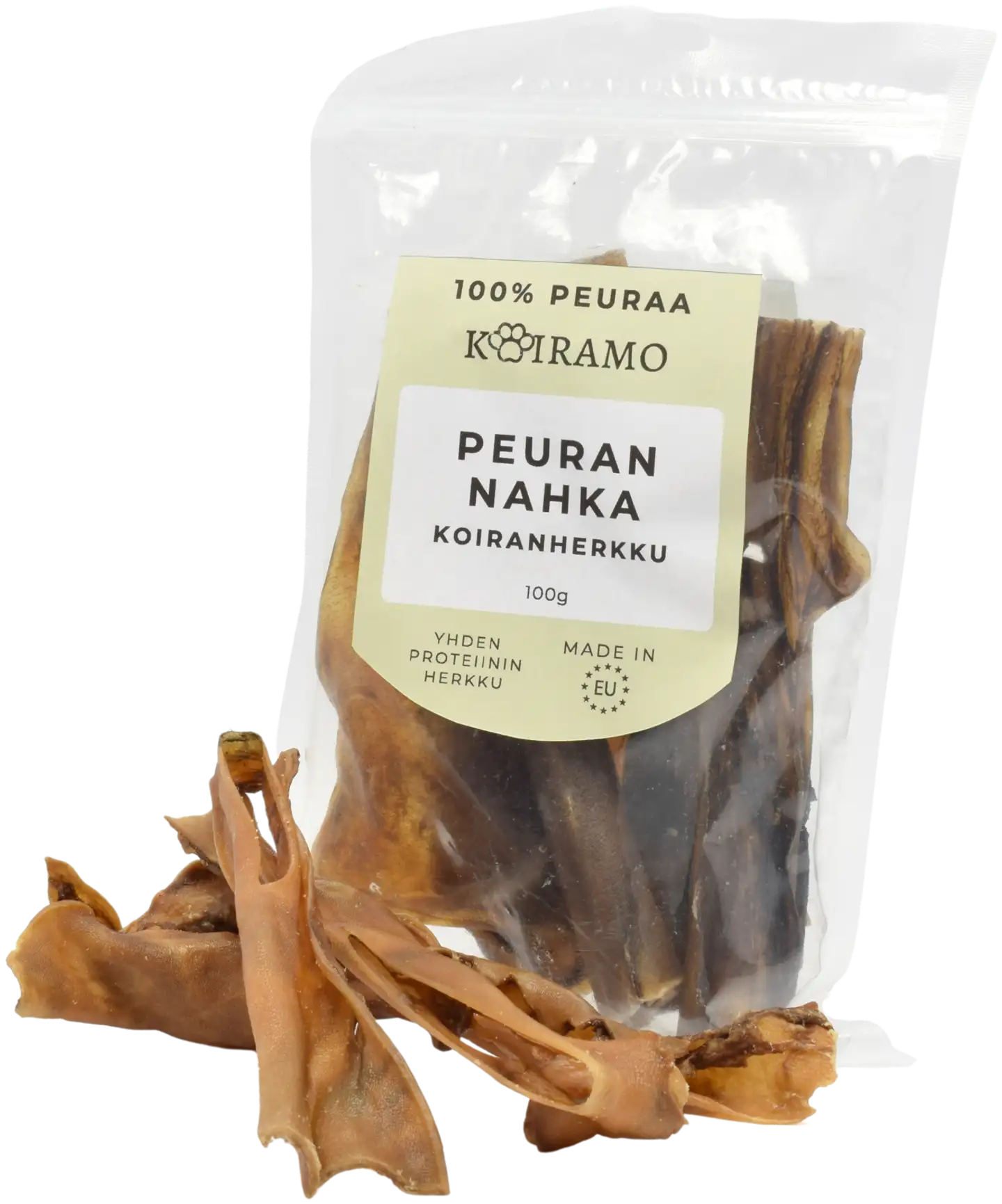 Peurannahka koiranherkku pureskeluun 100g Koiramo - 3