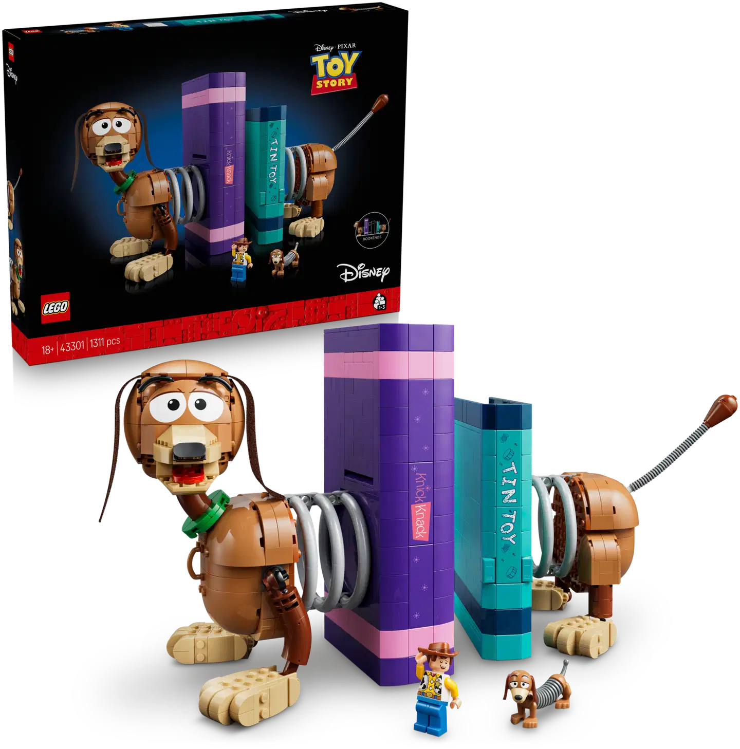 LEGO® Disney Pixar 43301 Toy Story ‑kirjatuet: Slinky-koira - 1