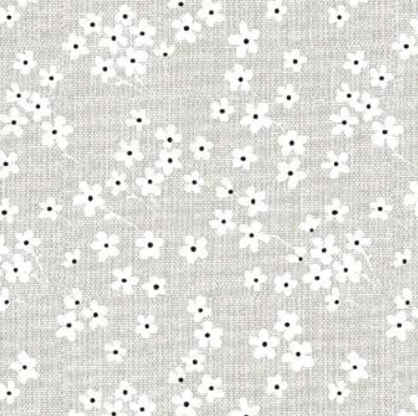 Dolce Vita vahakangaspöytäliina Small flowers 140x240cm 4710 v.harmaa