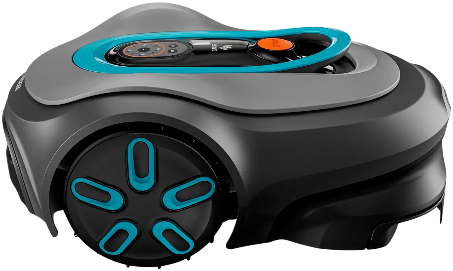 GARDENA robottiruohonleikkuri max 1000 kahdella leikkuulautasella - 2