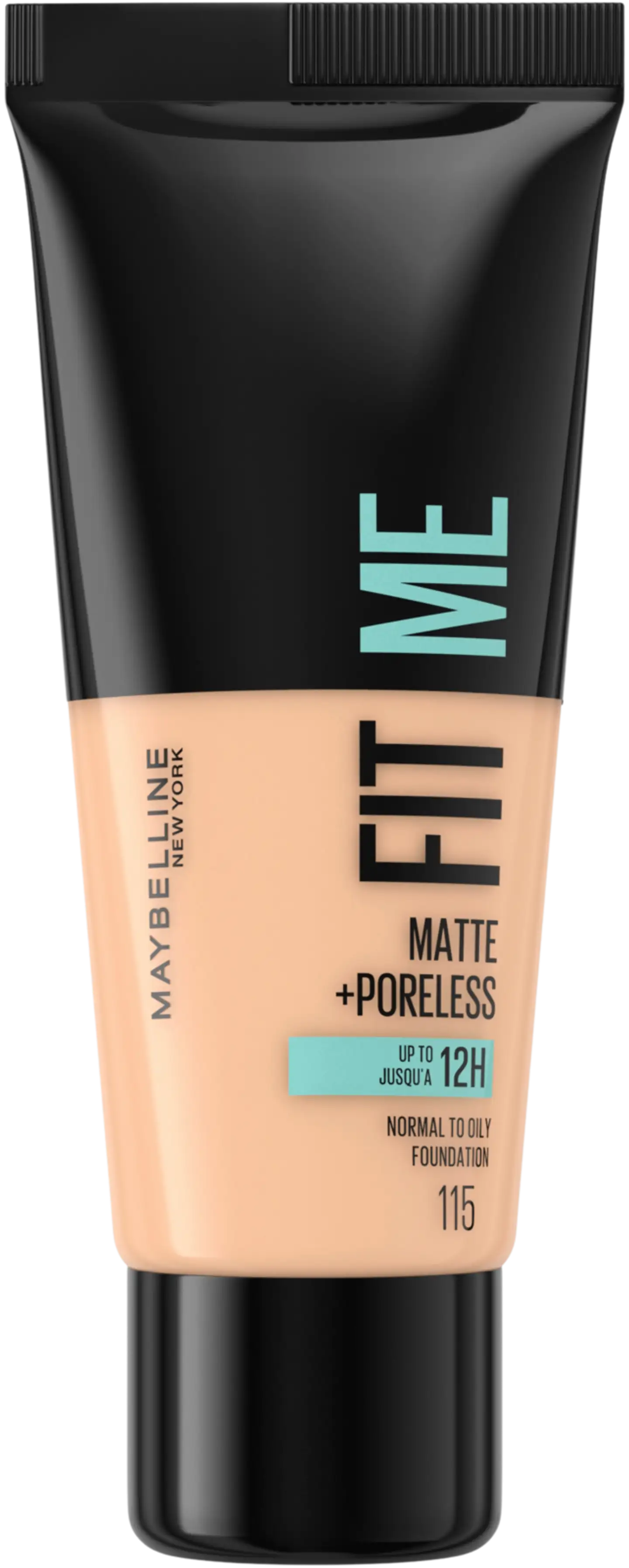 Maybelline New York  Fit Me Matte & Poreless 115 Ivory -meikkivoide 30ml - 1