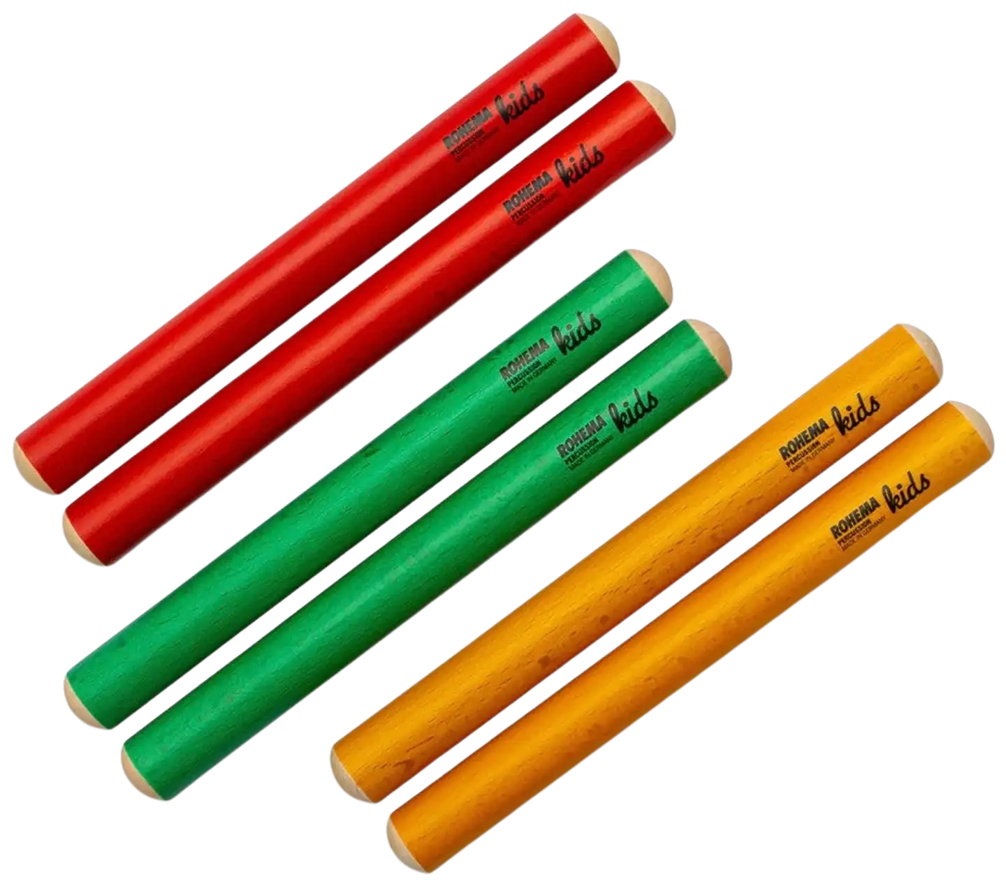 Rohema rytmikapulasetti punainen vihreä keltainen