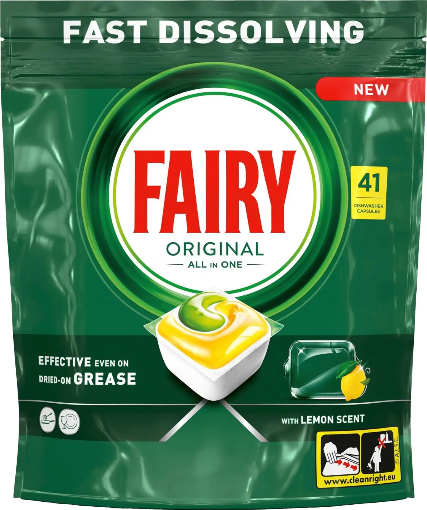 Fairy Original All in One 41kpl konetiskitabletti