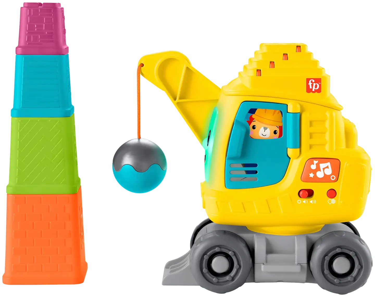 Fisher-Price Count And Stack Crane -Kaivuri - 4