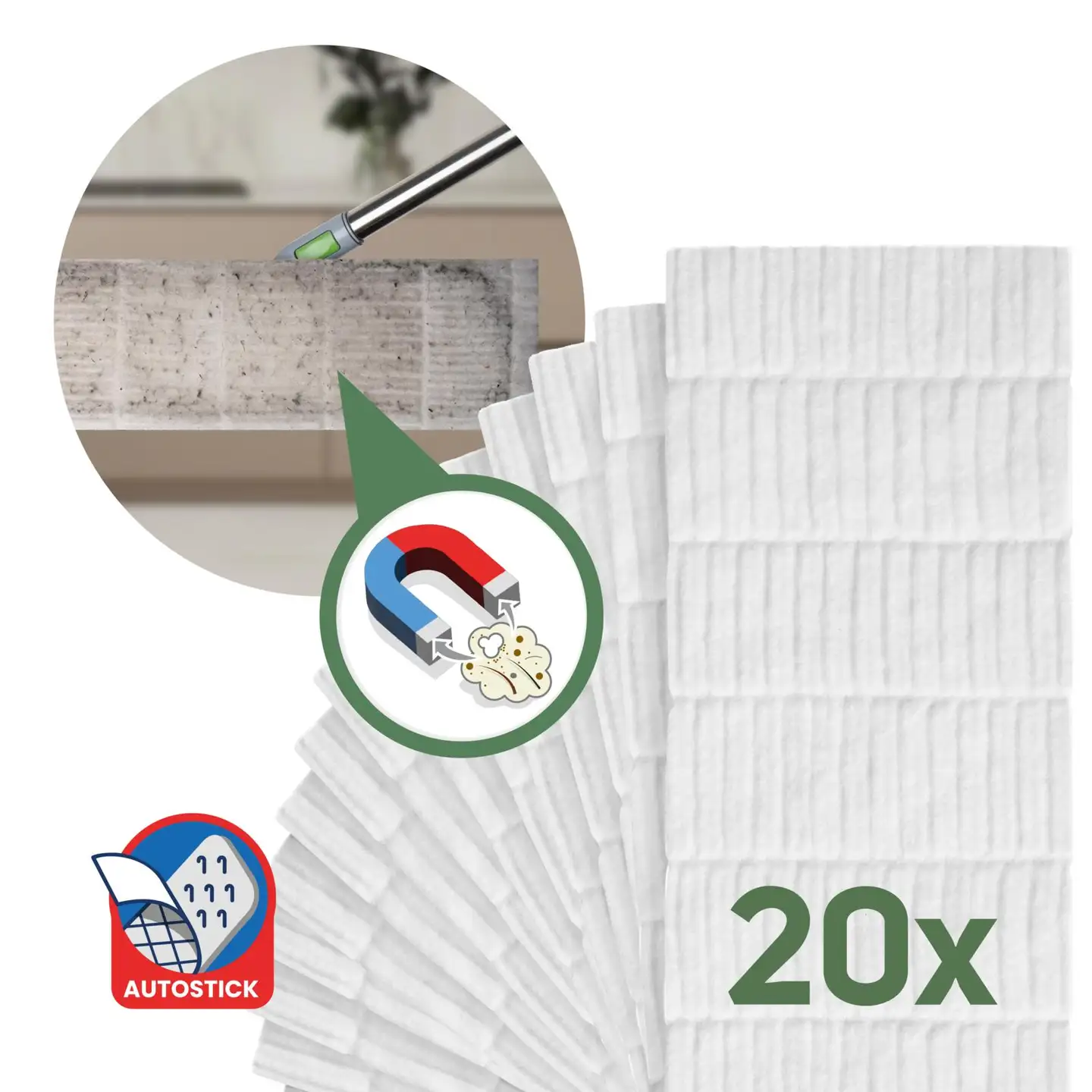 Streamy Kuiva kertakäyttöinen - 20 kpl - 5