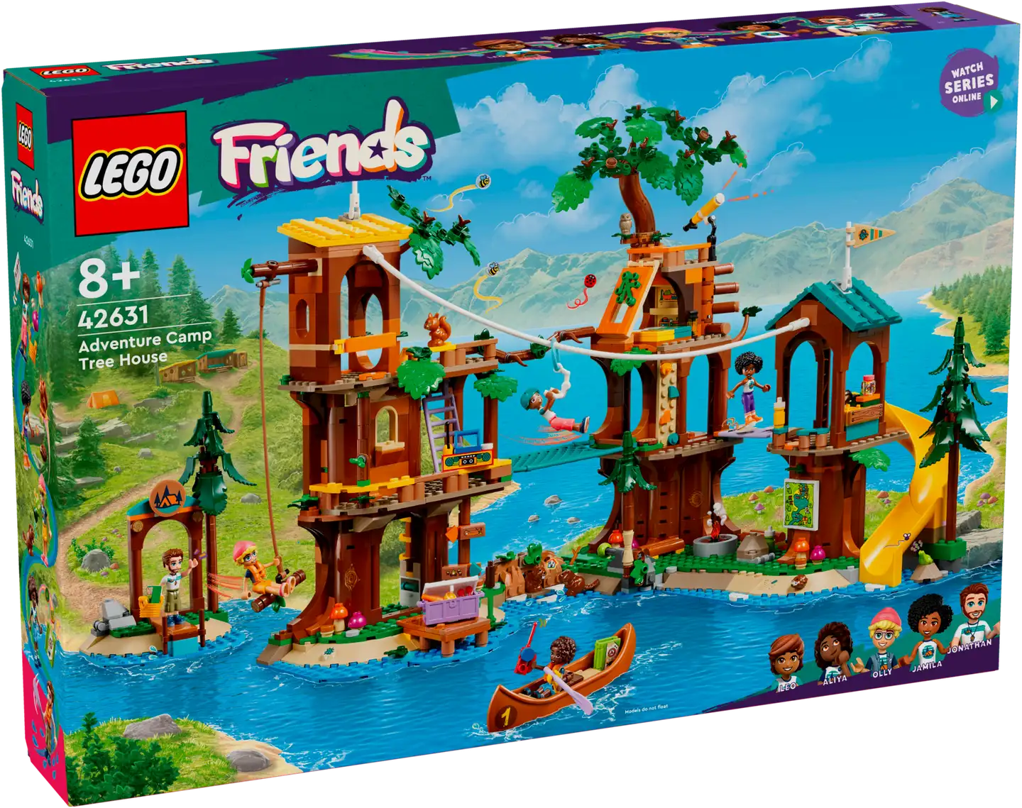 LEGO Friends 42631 Seikkailuleirin puumaja - 1