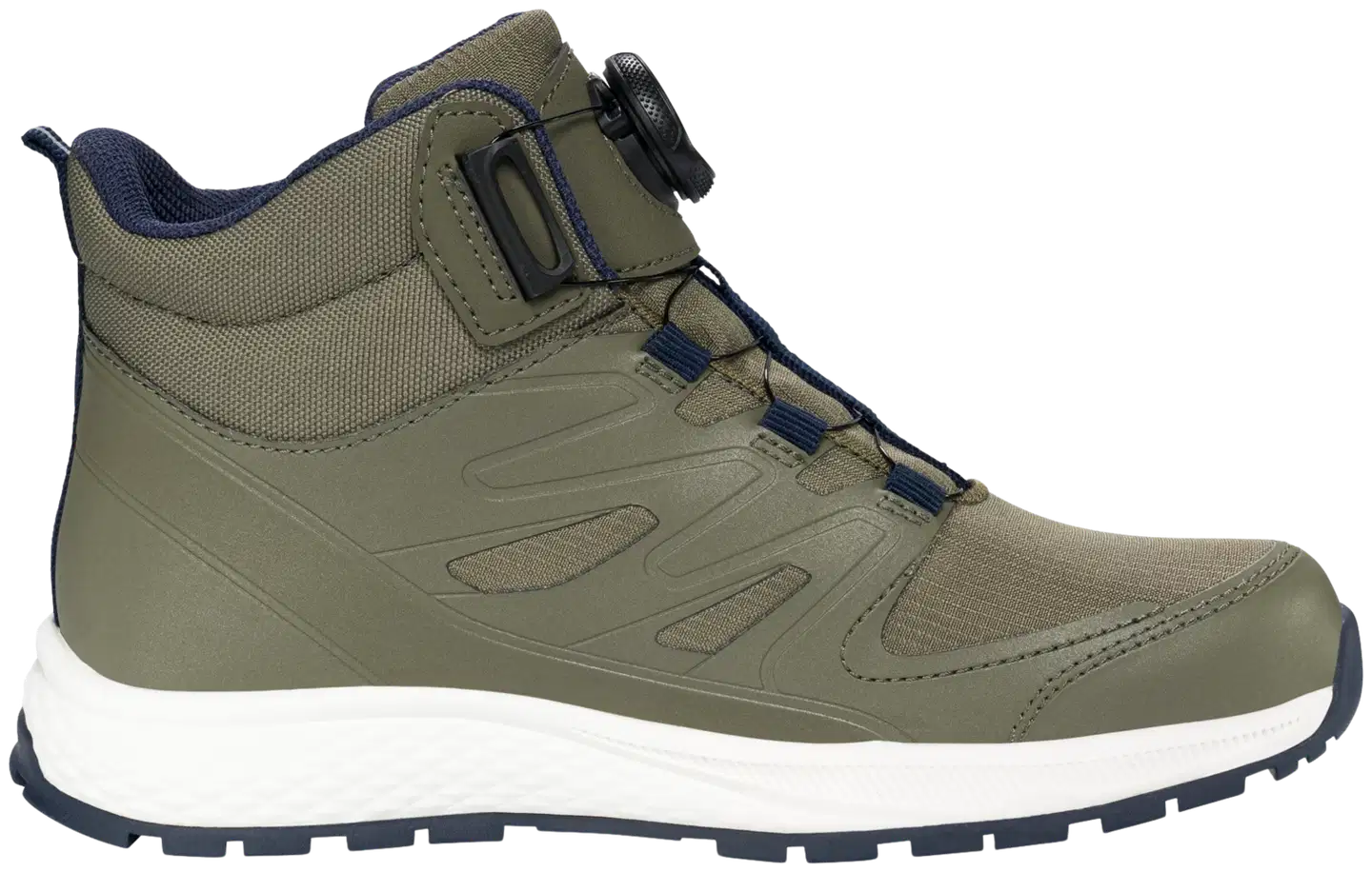 Viking lasten vedenpitävä kenkä Equip Mid BOA - Olive - 3