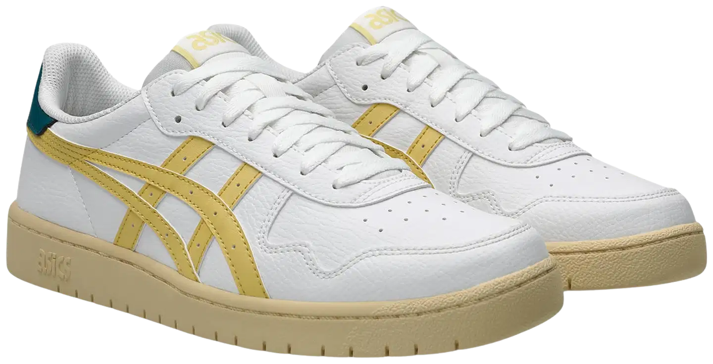 Asics miesten tennari Japan S Sulphur - Wht/Sulphur - 3