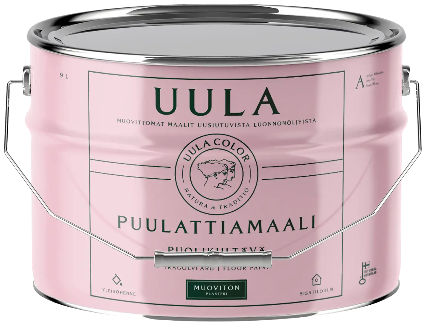 Uula puulattimaali 9L C sävytettävä puolikiiltävä