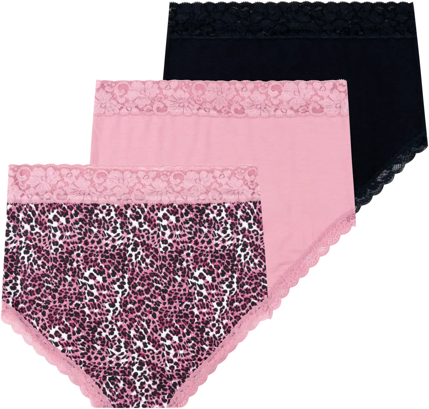 Actuelle naisten maxi-alushousut 210A332505 3-pack - Multicolor - 2