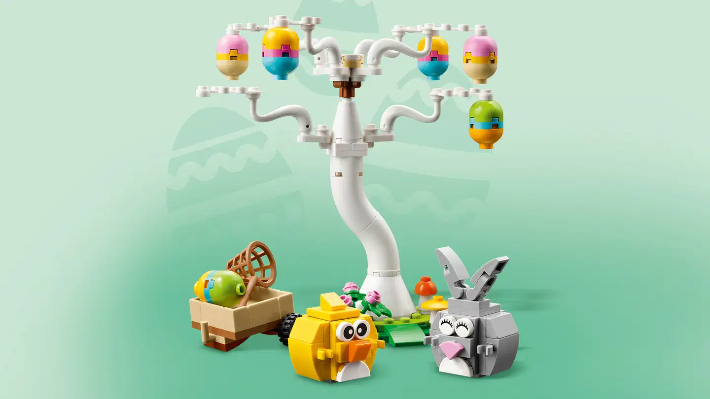 LEGO® Seasons and Occasions 40808 Pupu ja tipu pääsiäismunia metsästämässä - 5