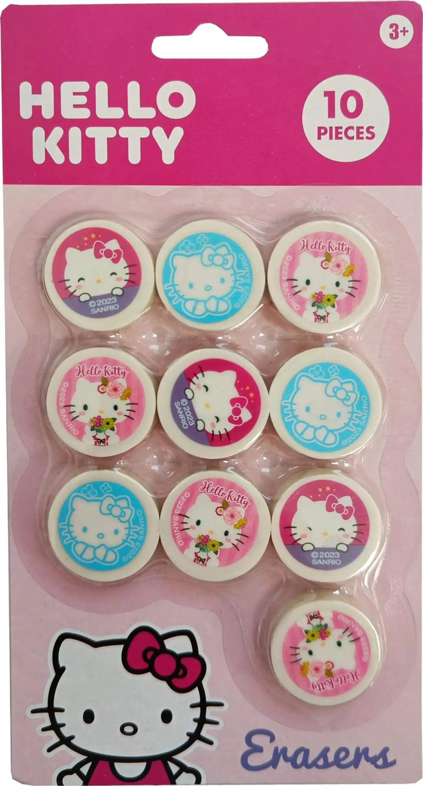 Hello Kitty pyyhekumit 10 kpl