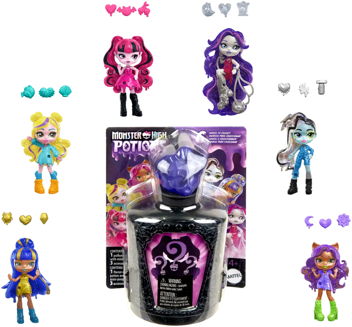 Monster High Potions minikokoinen nukke - 1